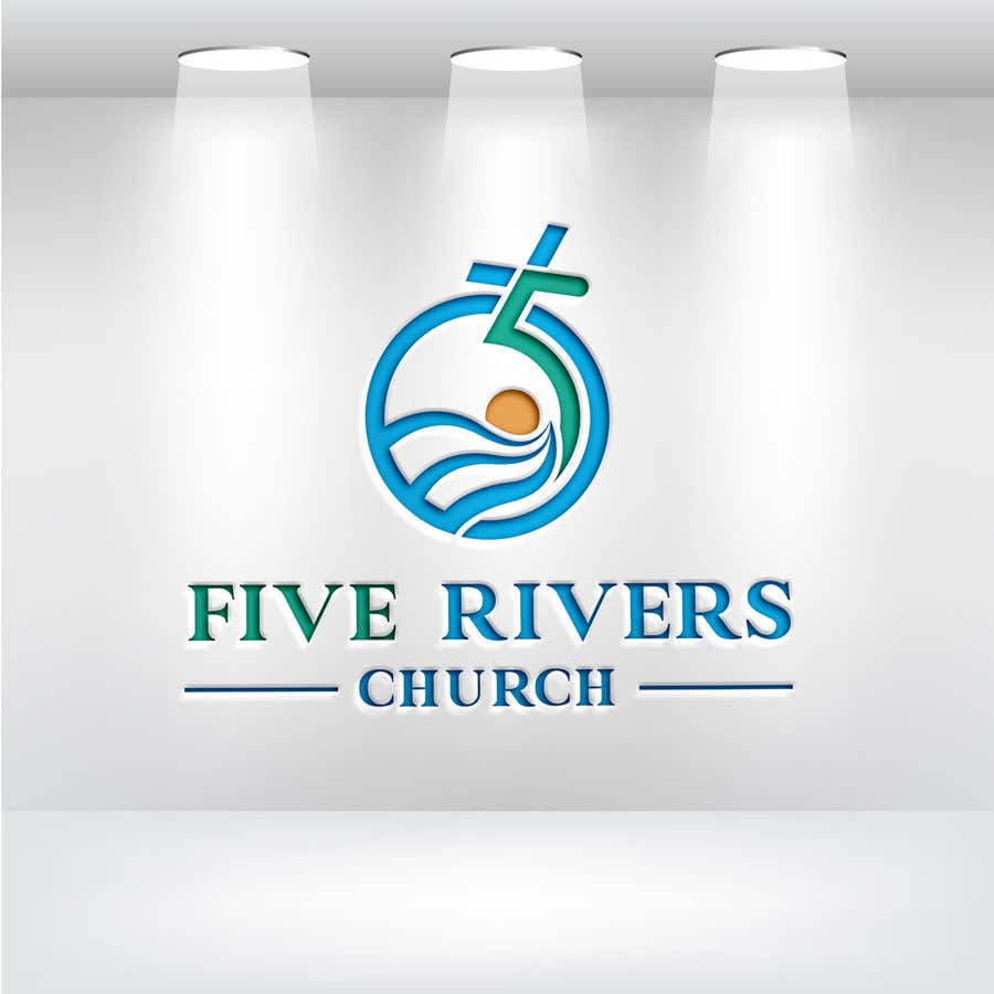 Inscrição nº 142 do Concurso para                                                 Five Rivers Church Logo Design
                                            