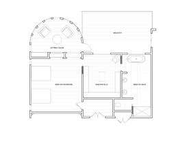 #67 untuk Redesign  the floor plan of master suite for a better flow oleh pauhouse