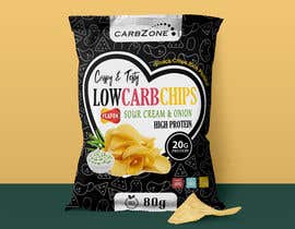 #516 Design a Low Carb High Protein Chips Bag részére Adreyat08 által
