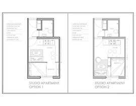#50 para Floorplan for small studio de mokalmadhavi