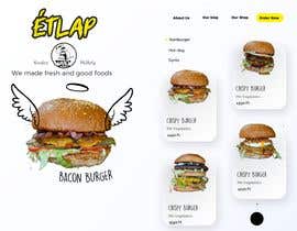 #11 para Rebrand food delivery site (new design, new skin, same layout and same layout and structure) por casandrazpran