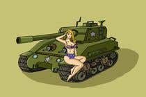 #59 for Bomber Betty on a tank by Mazensalama0