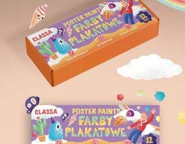 #269 untuk School art supplies (paints, plasticine) branding and package designs. oleh joudy1996