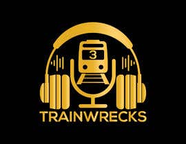 #166 untuk 3TrainWrecks Podcast Logo oleh mahburrahaman77