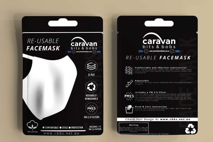 Konkurrenceindlæg #10 for                                                 Covid mask packaging
                                            