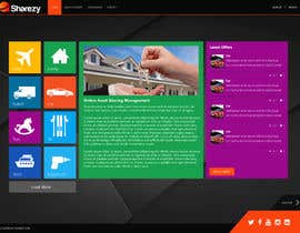 tania06 tarafından Design a Website and Logo Mockup for a new Online Asset Sharing Service için no 10