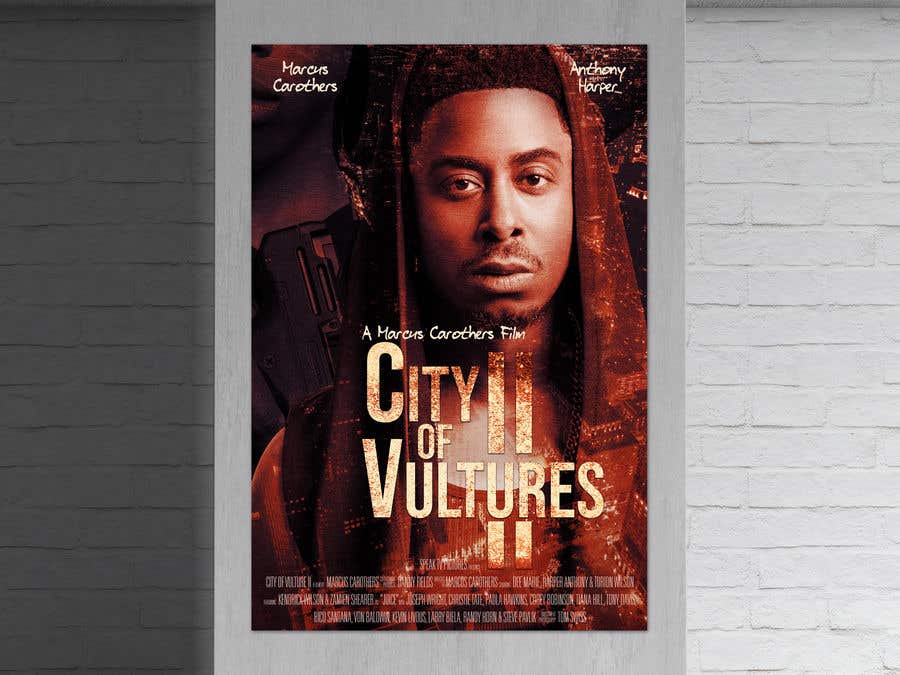 Penyertaan Peraduan #110 untuk                                                 Create a Movie Poster - "Vulture City II"
                                            