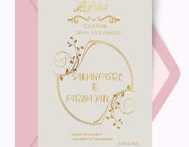 #51 para Marriage Invitation Card por mirajulislamshu8