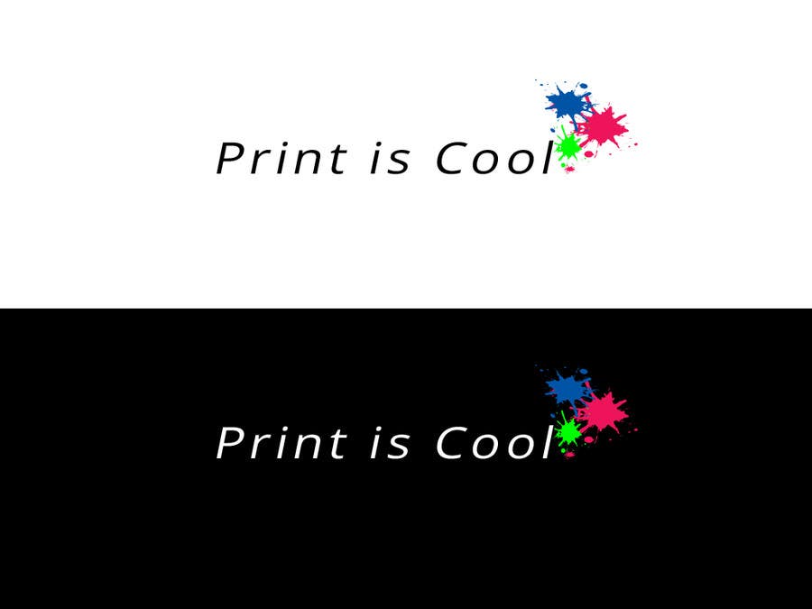 Inscrição nº 1 do Concurso para                                                 Logo for a blog "print is cool"
                                            