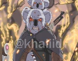 #51 untuk Design/Draw a evil koala character oleh khaliidart