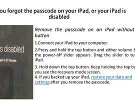 sanjanag2403 tarafından unlock iPad/retrive data from hard disk of the locked iPad için no 3