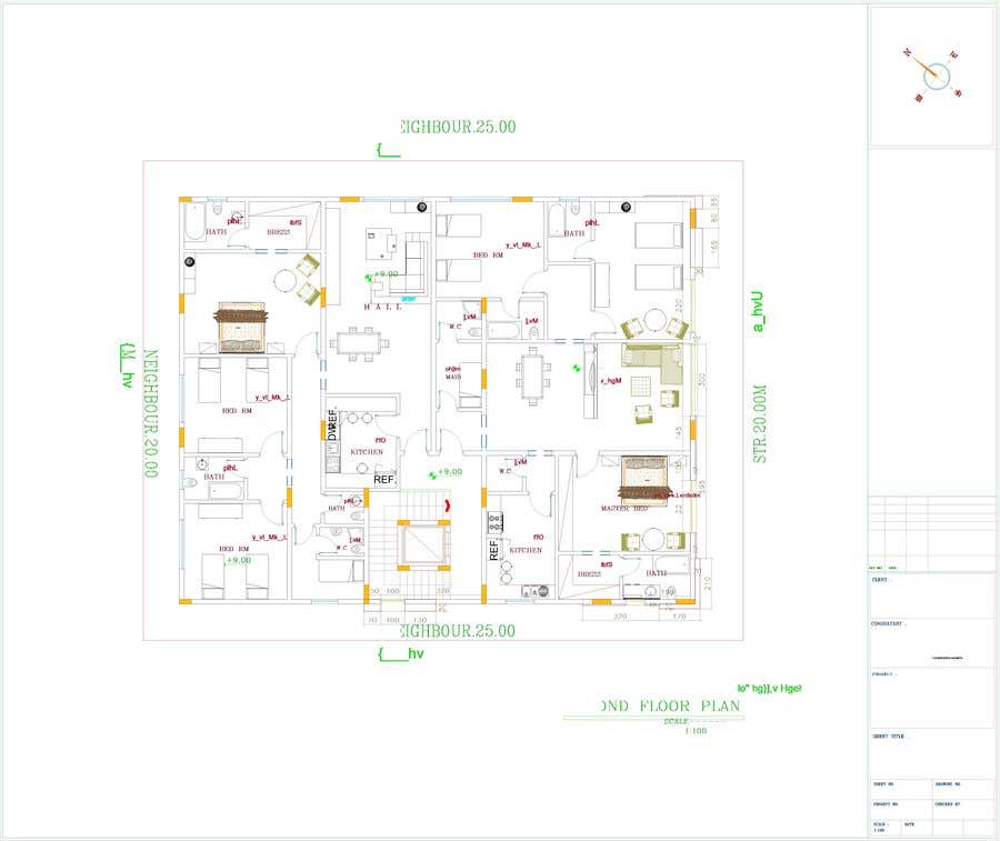 Konkurrenceindlæg #36 for                                                 Furniture Plan For Residential Villa
                                            