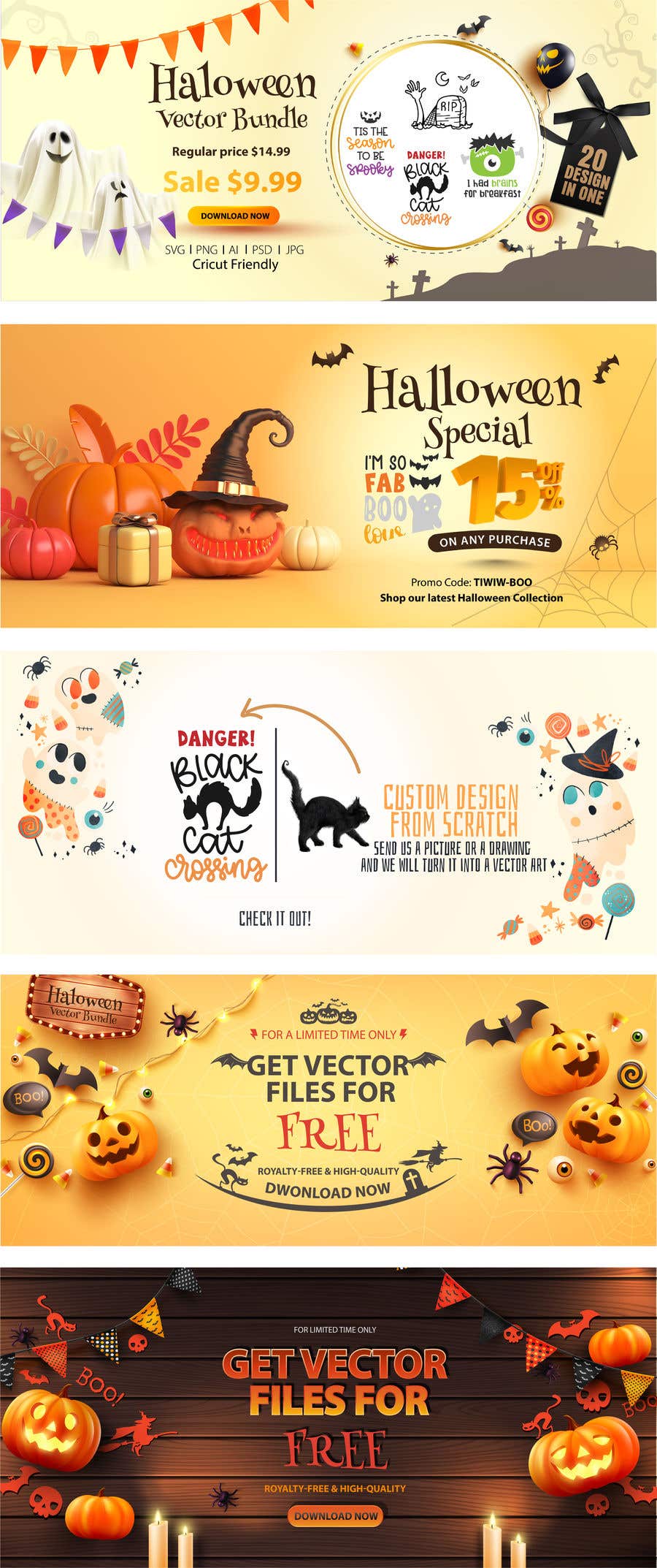 
                                                                                                                        Proposition n°                                            45
                                         du concours                                             Design Slide for Halloween Promotions
                                        