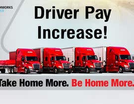 #6 Truck Drivers Hiring Poster/Banner részére Rafithossain által