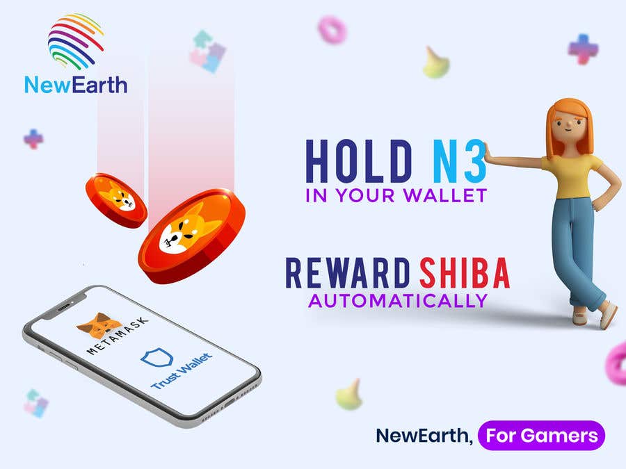 
                                                                                                                        Inscrição nº                                             50
                                         do Concurso para                                             Make three posters, poster content: holding N3 tokens can get reward SHIB tokens
                                        