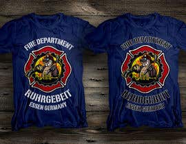 #24 para Firefighter T-Shirt and Patch por dsgrapiko