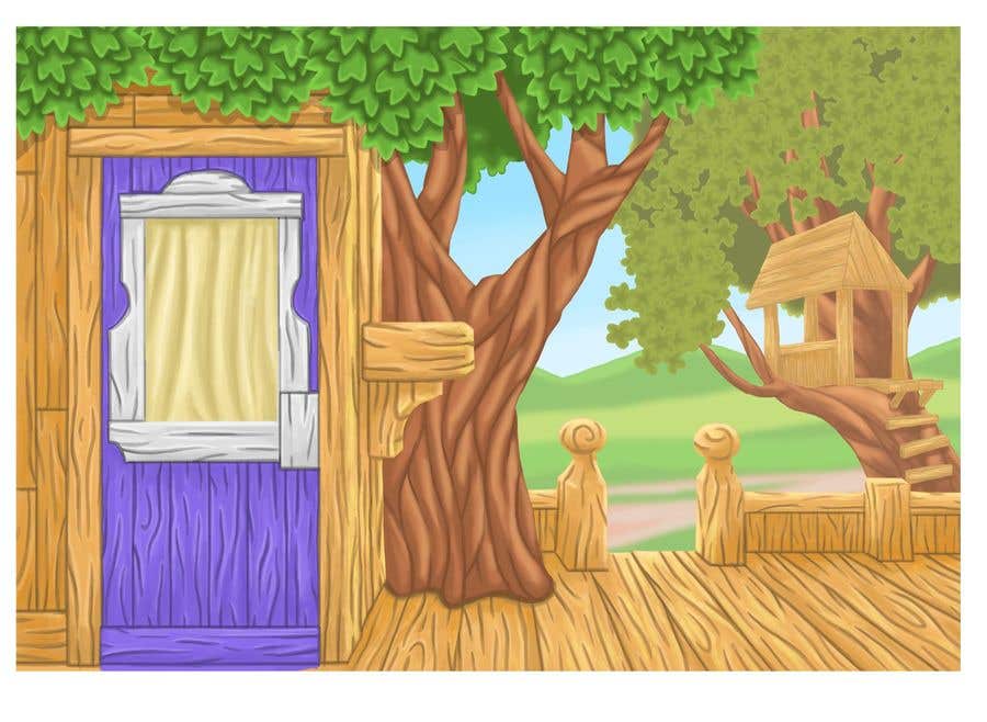 
                                                                                                            Конкурсная заявка №                                        69
                                     для                                         3D Graphic Design for Wall Mural - Children's Treehouse Theme
                                    