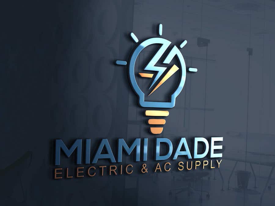 
                                                                                                                        Konkurrenceindlæg #                                            132
                                         for                                             Miami Dade Electric & AC Supply - Logo Design
                                        