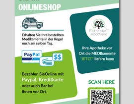 #52 cho Builda flyer for a pharmacy onlineshop with the option to pay by credit card or PayPal and have it delivered on the same day. bởi Jewelrana7542