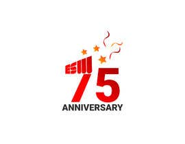 #54 untuk Create a 75 Anniversary company logo oleh MdShalimAnwar