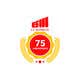 
                                                                                                                                    Imej kecil Penyertaan Peraduan #                                                67
                                             untuk                                                 Create a 75 Anniversary company logo
                                            