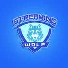 Graphic Design Kilpailutyö #175 kilpailuun Streaming Wolf Official Logo