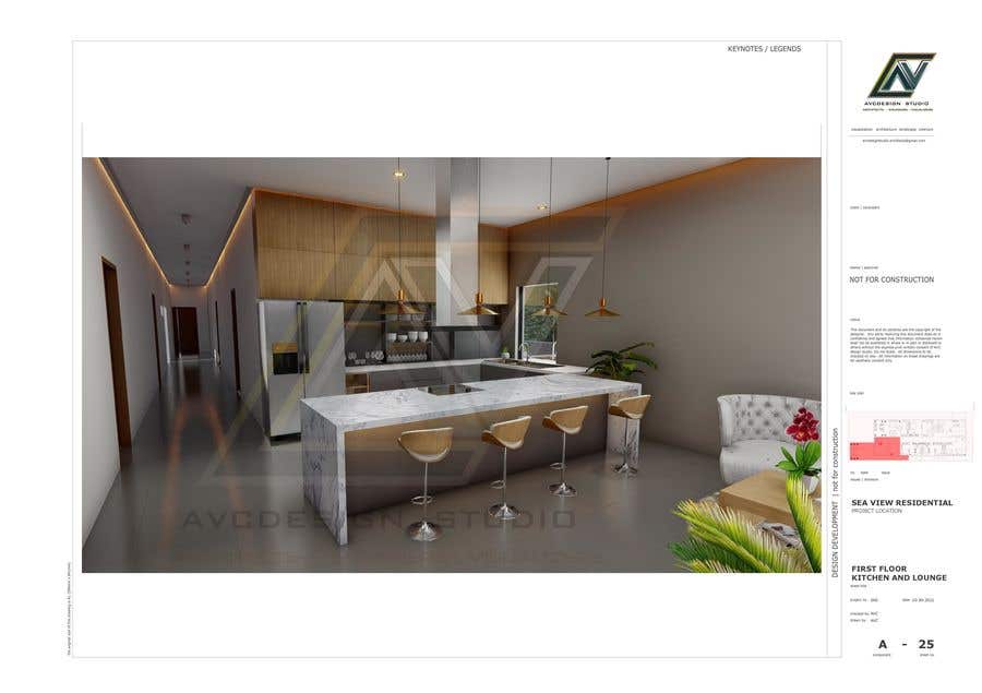 
                                                                                                            Конкурсная заявка №                                        18
                                     для                                         Interior 3d design for sea view residential house
                                    