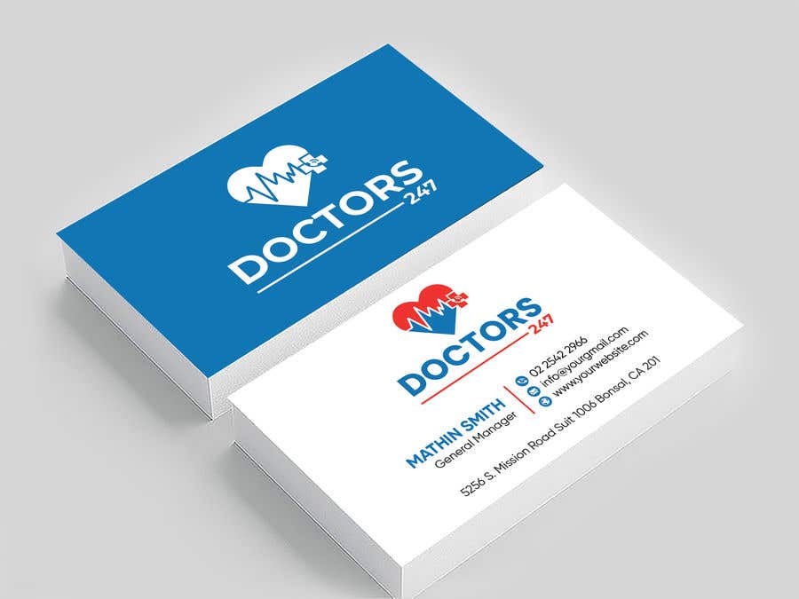 
                                                                                                            Penyertaan Peraduan #                                        278
                                     untuk                                         Logo Design - Business Card Layout  -  Doctors247
                                    