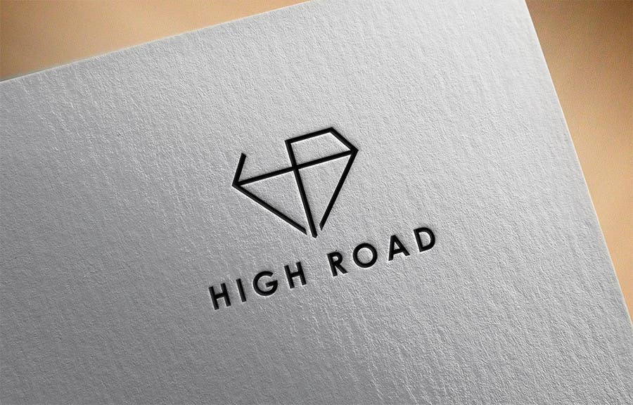 Penyertaan Peraduan #109 untuk                                                 Logo for a luxe jewelry brand "High Road"
                                            
