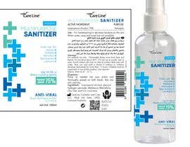 #104 for Sanitizer label design by sadafperwaiz1