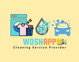 #291 for Logo Design for Laundry &amp; Washing Aggregator mobile app &quot;WoshApp&quot; af afiqimandahlan