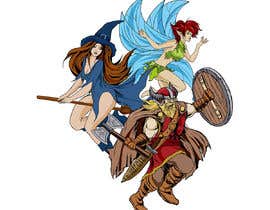Nro 13 kilpailuun Red Riding Hood and Grimm Fairy Tale Illustrations käyttäjältä reddmac