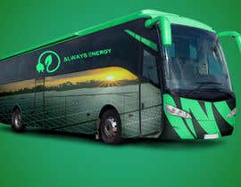 #99 untuk Creative full Bus Wrap for Solar Company oleh mairamalik16