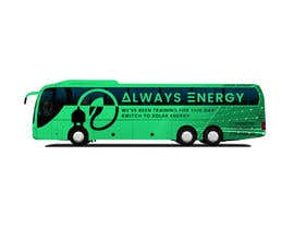 #63 untuk Creative full Bus Wrap for Solar Company oleh Octagram90
