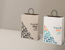 nº 4 pour Design paper carry Bag par davitkovskam 