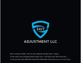 #278 untuk Company Logo: 24/7 Adjustment LLC oleh Nurmohammed10