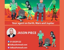 #23 for funny business card about zombies or aliens mixed with real estate? af soisobantor555