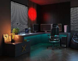 #97 cho Gaming/office room design bởi CorinaDP