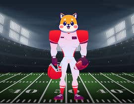 #6 for build me a football shiba inu character by soisobantor555