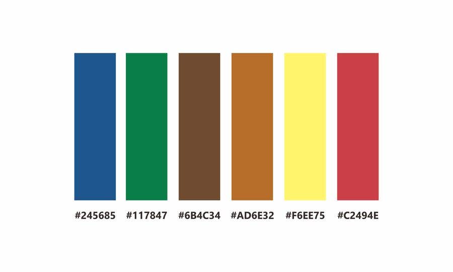 
                                                                                                                        Proposition n°                                            40
                                         du concours                                             Colour Palette For Earthy Brand
                                        