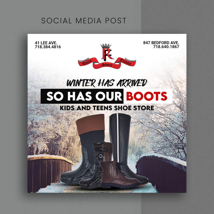 Contest Entry #108 for                                                 Boots ad for store
                                            