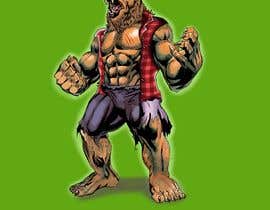 #76 for Illustration of a muscle Bear by rkcomputer4