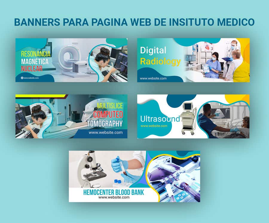Kilpailutyö #25 kilpailussa                                                 BANNERS PARA PAGINA WEB DE INSITUTO MEDICO
                                            