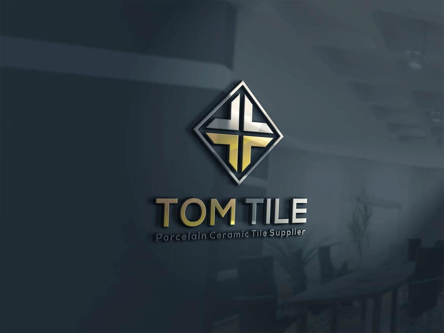 Proposition n°52 du concours                                                 TOM TILE logo design
                                            