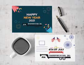 #40 for Design a post card to great with NEW YEAR 2021 on behalf of a company. by shafihasanrabbi