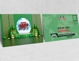 nº 44 pour Design a post card to great with NEW YEAR 2021 on behalf of a company. par arifdigainer 