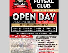 #119 for Design a Flyer for Whalley Futsal Club af miloroy13