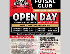 #121 for Design a Flyer for Whalley Futsal Club af miloroy13