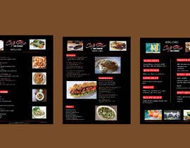 #7 for 3 page menu all content is here by Naima181