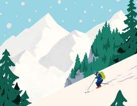 #9 สำหรับ Graphic designer wanted - Ski mountaineering project โดย AndhikaTama